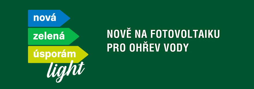 NZÚ Light NZÚ Light nově na solární ohřev vody
